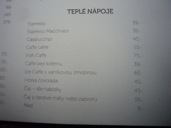 Kávové nápoje